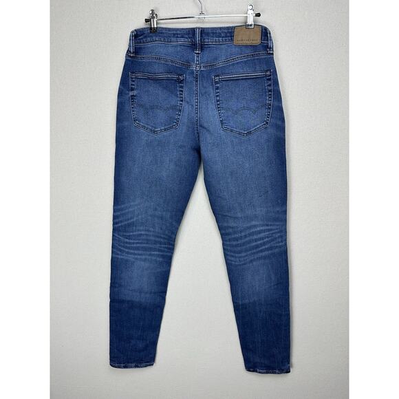 American Eagle Jeans Mens 29x34 Blue Airflex+ Athletic Taper Medium Wash Denim - Picture 12 of 16